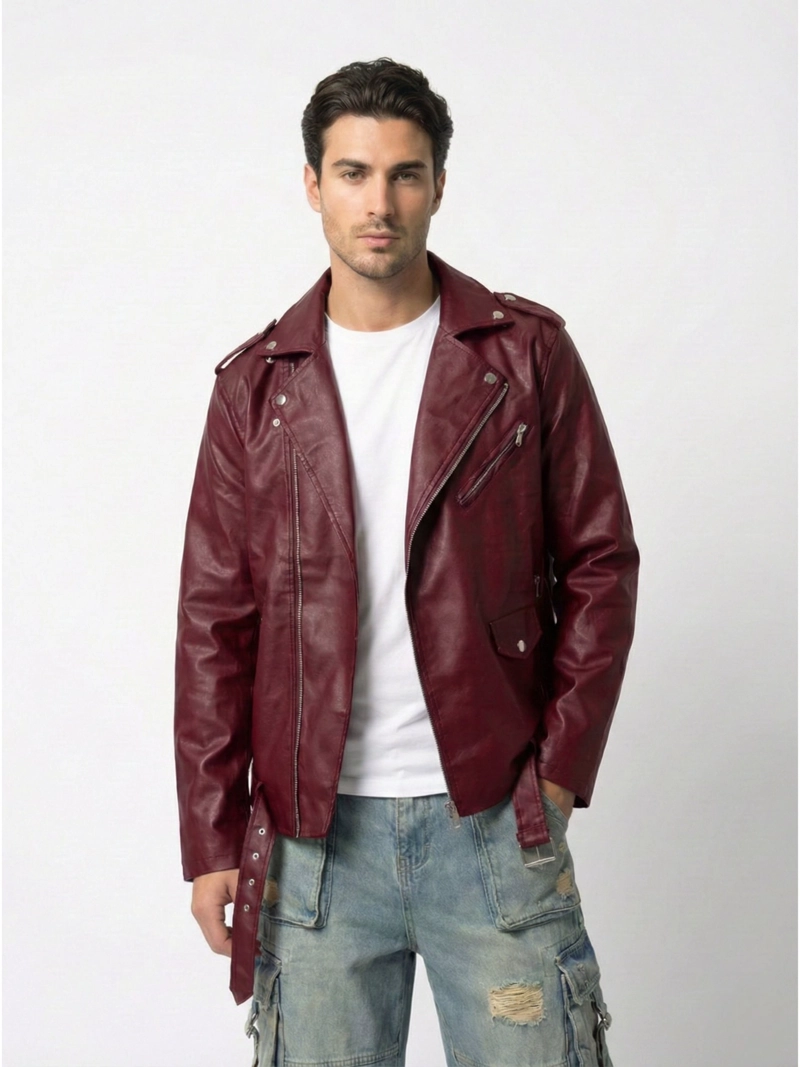 CHAQUETA ECOCUERO SOFT HOMBRE MILAN - 1