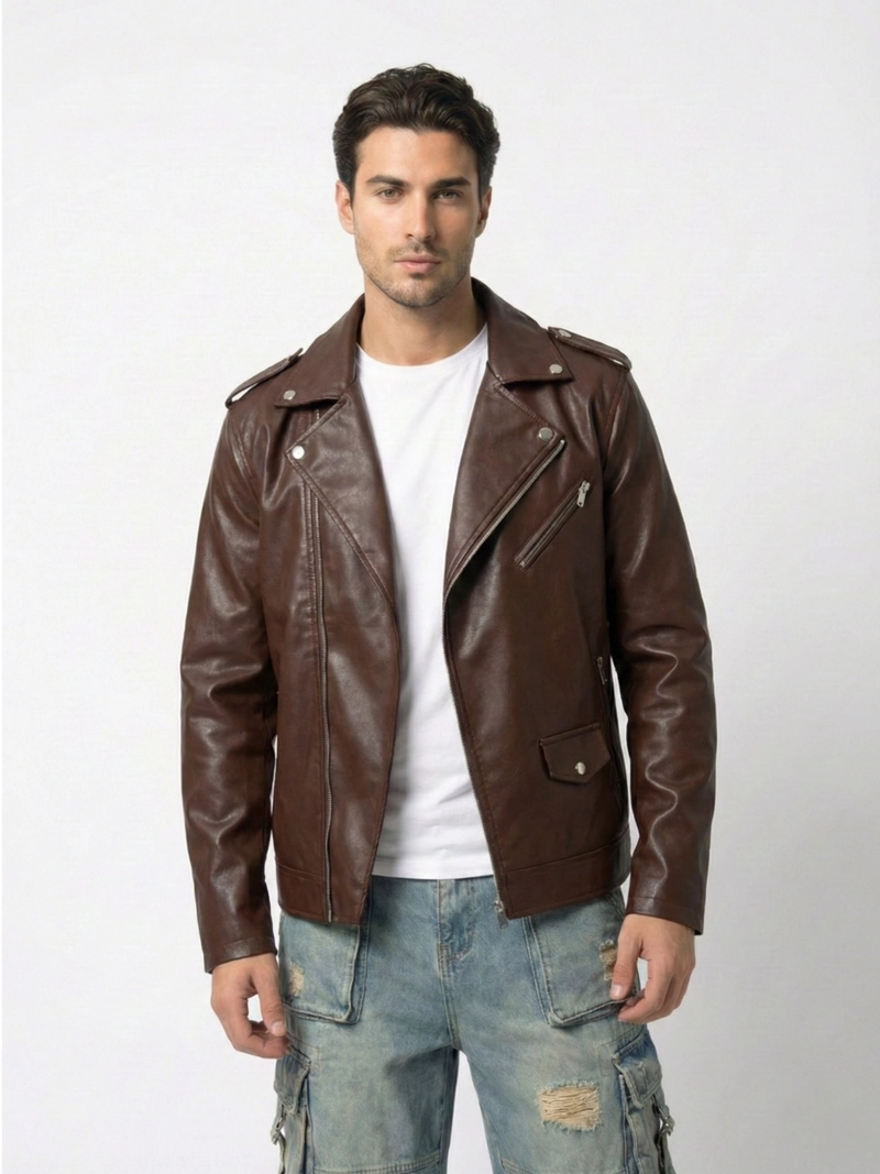CHAQUETA ECOCUERO SOFT HOMBRE MILAN - 2