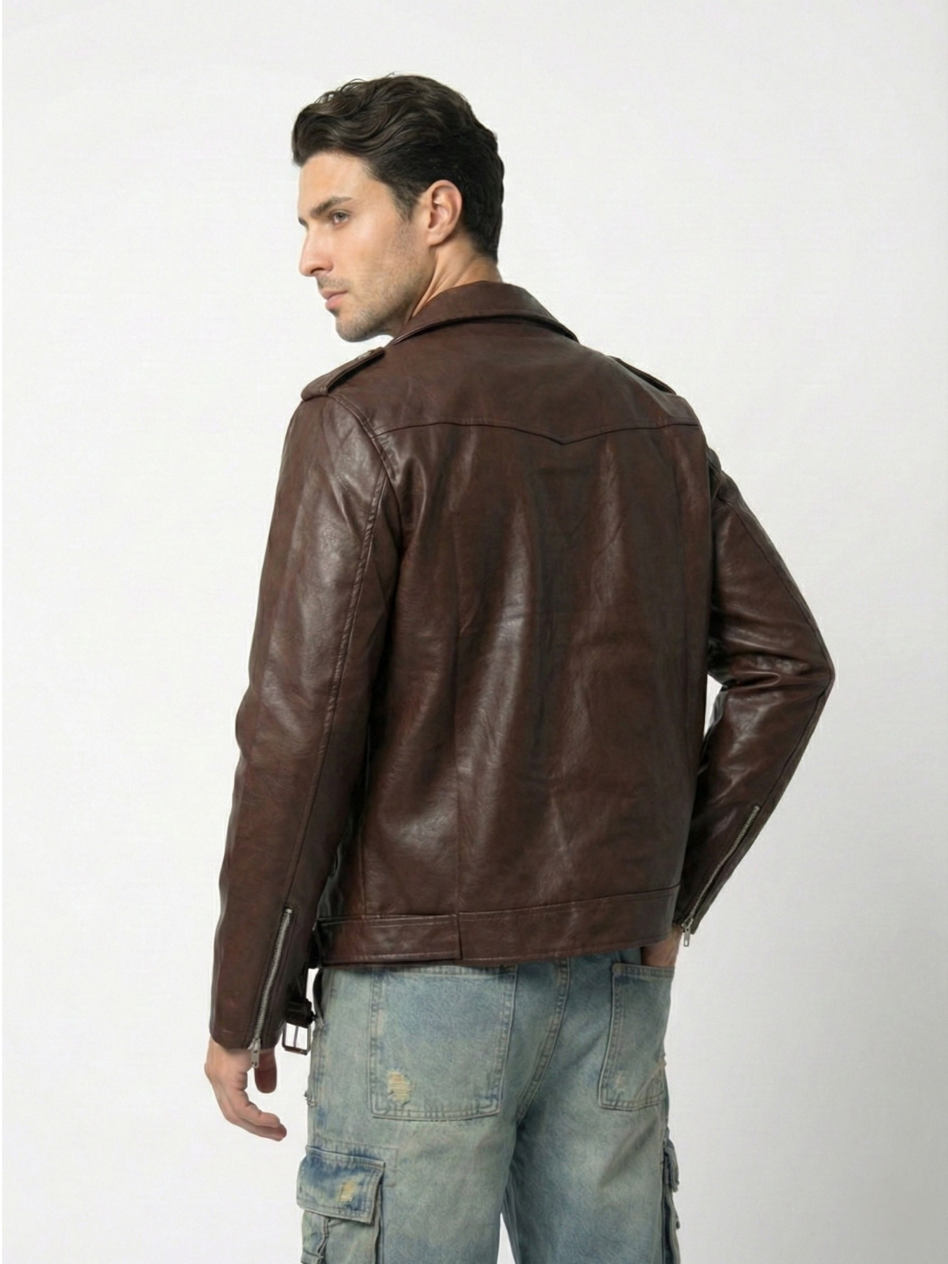 CHAQUETA ECOCUERO SOFT HOMBRE MILAN - 3
