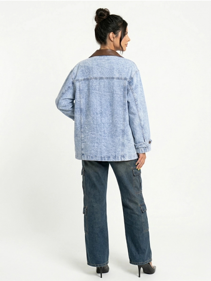 CHAQUETA DENIM OVERSIZE MUJER NAIROBI - 3