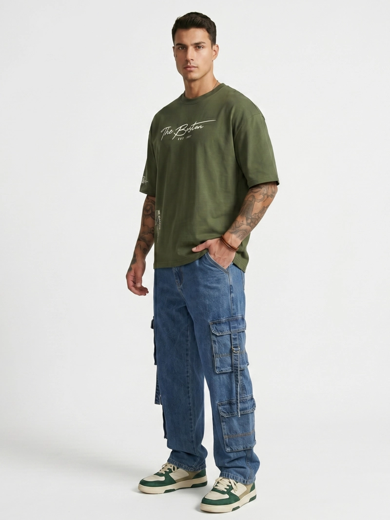 JEANS PANTALON MULTICARGO LOUIS - 2