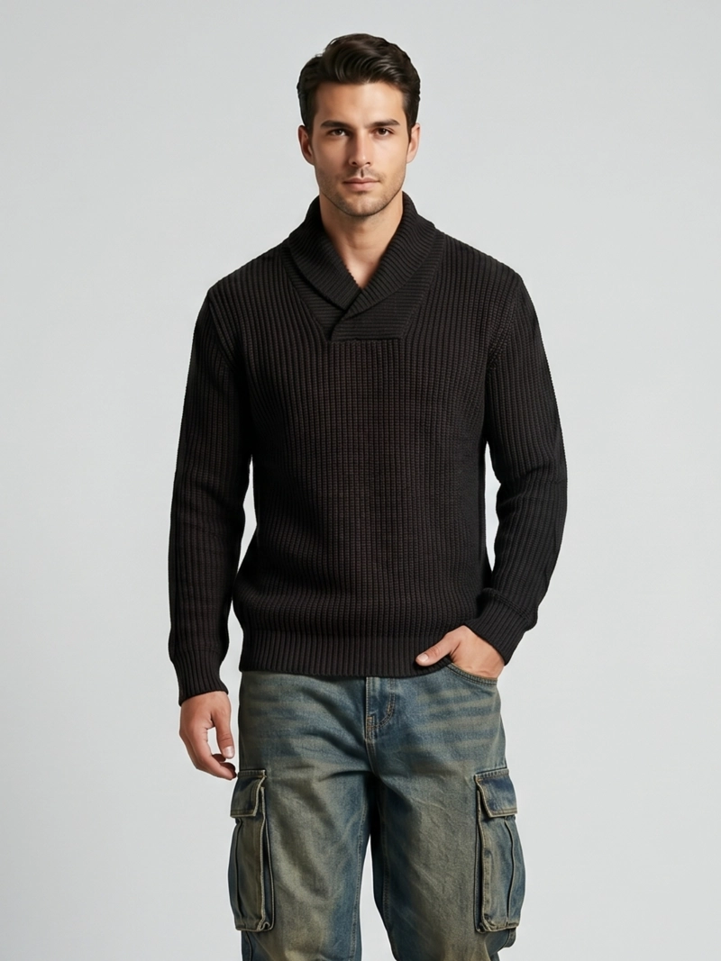 SUE TER JERSEY CUELLO SMOKING TEJIDO HOMBRE OTAKI - 1