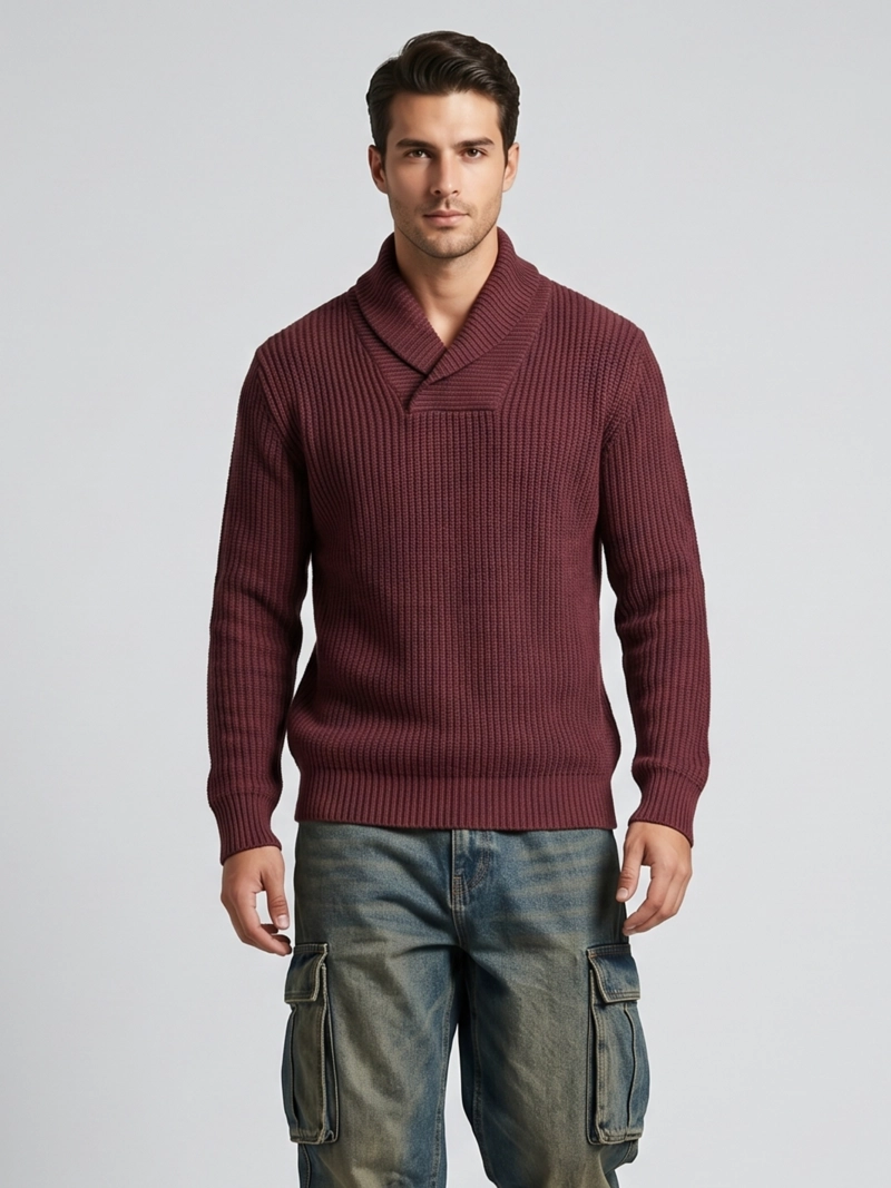 SUE TER JERSEY CUELLO SMOKING TEJIDO HOMBRE OTAKI - 1