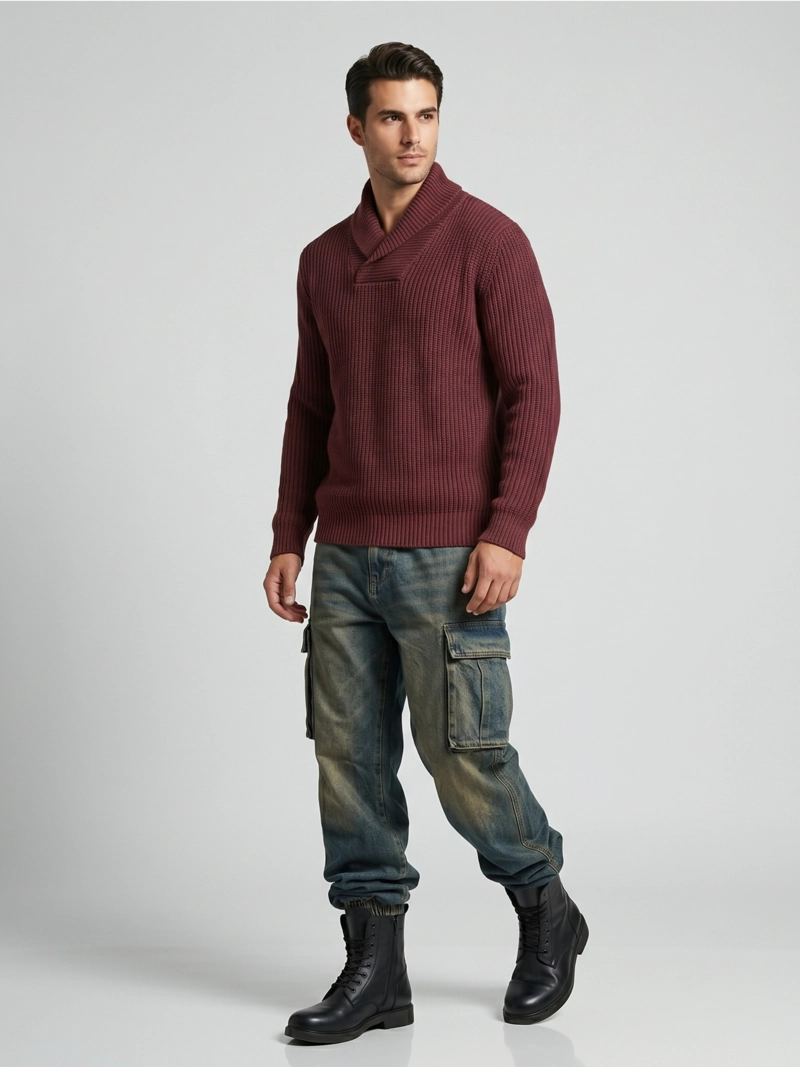 SUE TER JERSEY CUELLO SMOKING TEJIDO HOMBRE OTAKI - 2