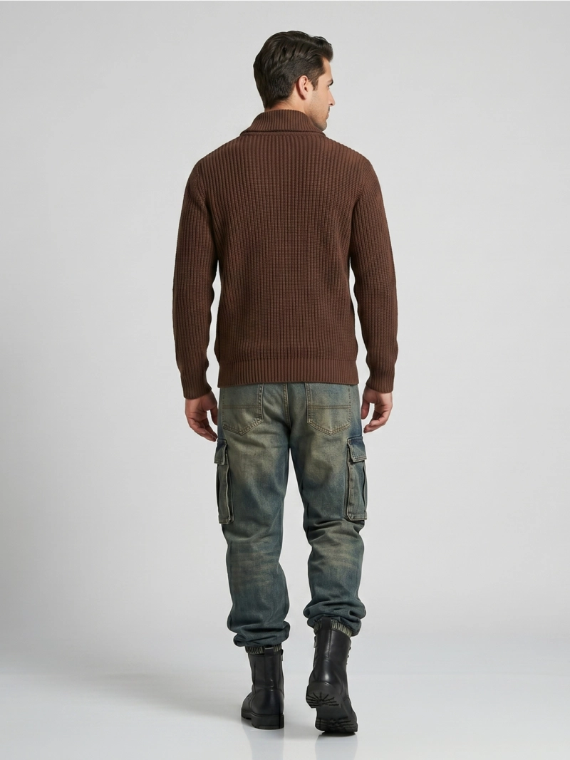 SUE TER JERSEY CUELLO SMOKING TEJIDO HOMBRE OTAKI - 3