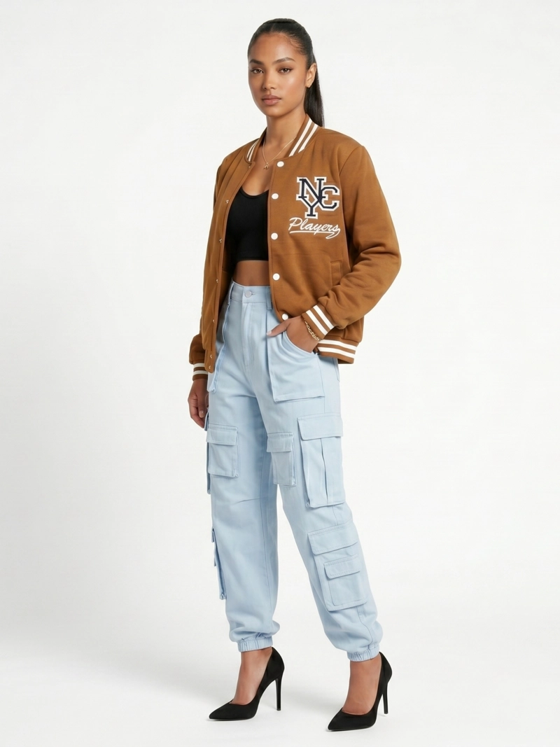 POLERON UNIVERSITARIO FORRO POLAR NEW MADRID MUJER - 2