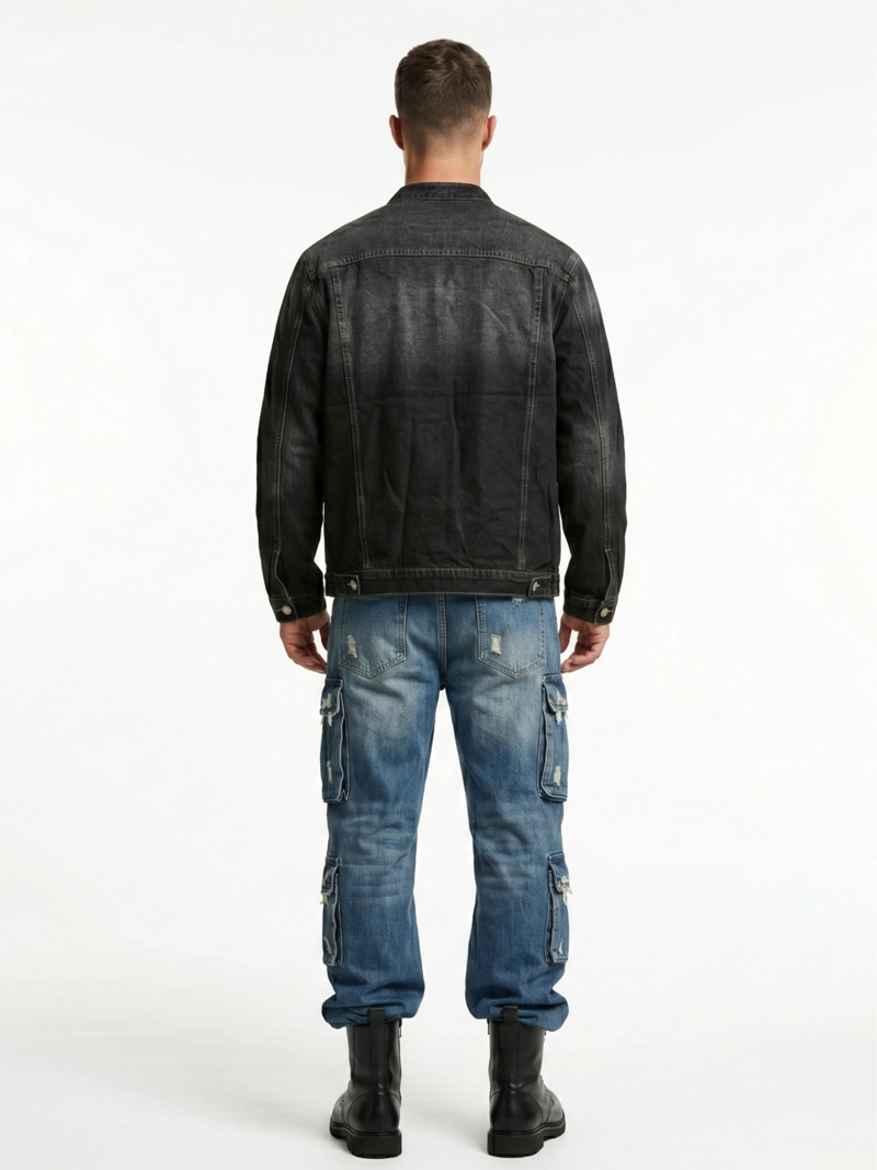CHAQUETA MEZCLILLA DENIM MAO HOMBRE ORION - 3