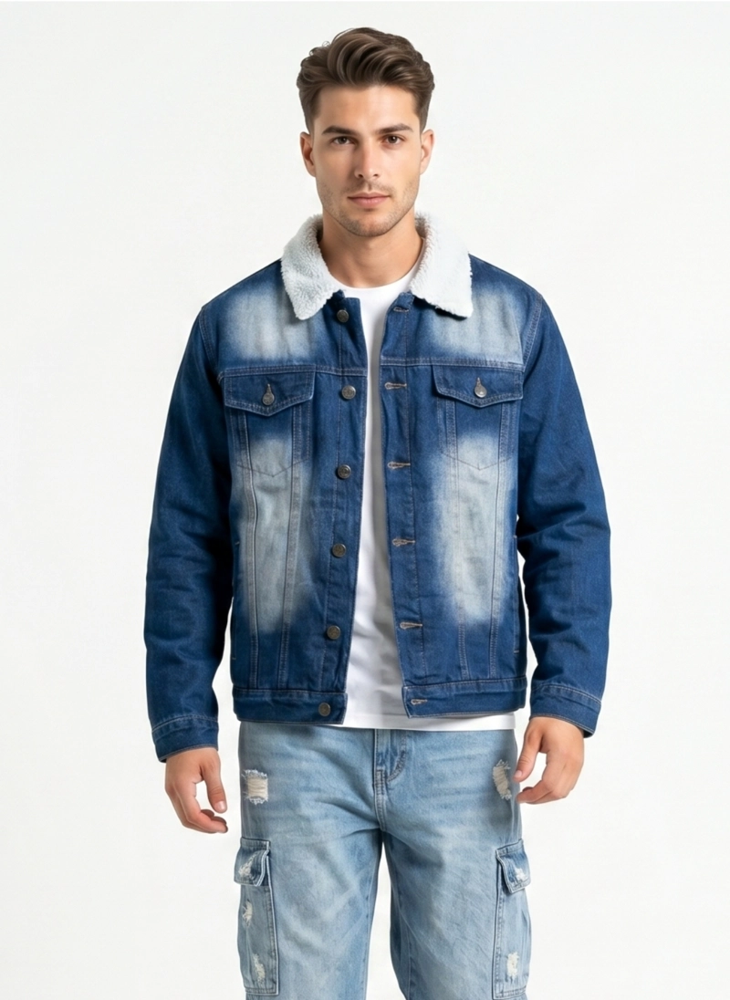 CHAQUETA MEZCLILLA CHIPORRO HOMBRE DARK - 1