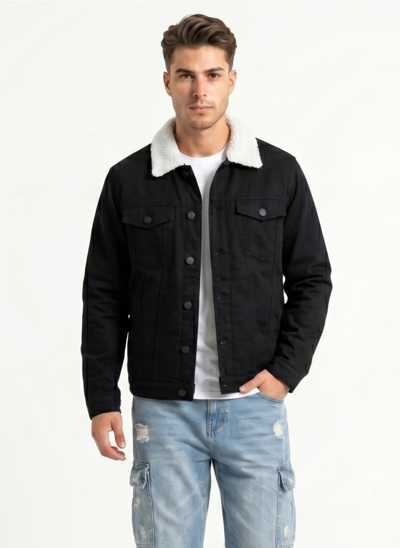 CHAQUETA MEZCLILLA CHIPORRO HOMBRE DARK - 1