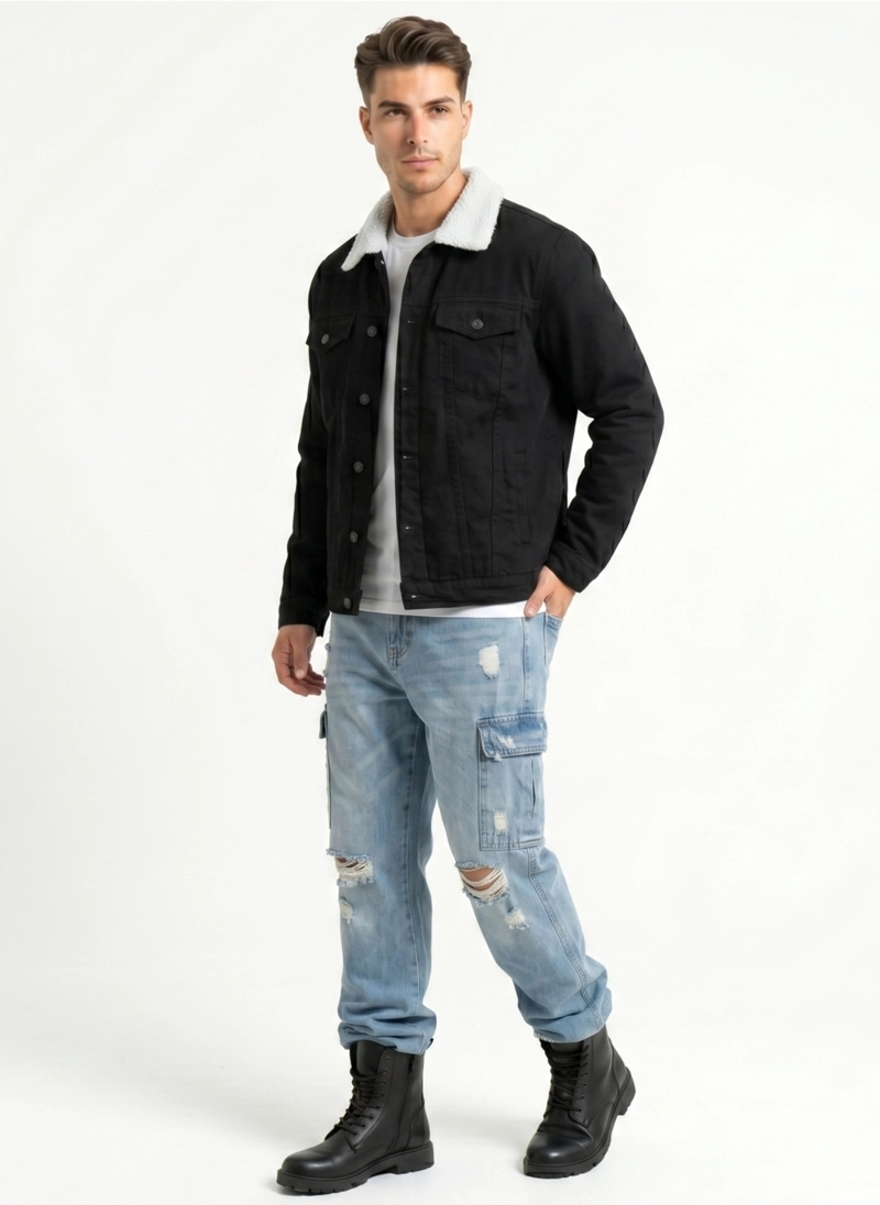 CHAQUETA MEZCLILLA CHIPORRO HOMBRE DARK - 2