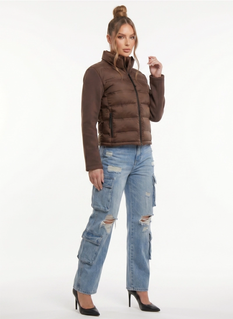 PARKA CHAQUETA MUJER ACOLCHADA MANGAS TE RMICAS ANASTASIA - 2