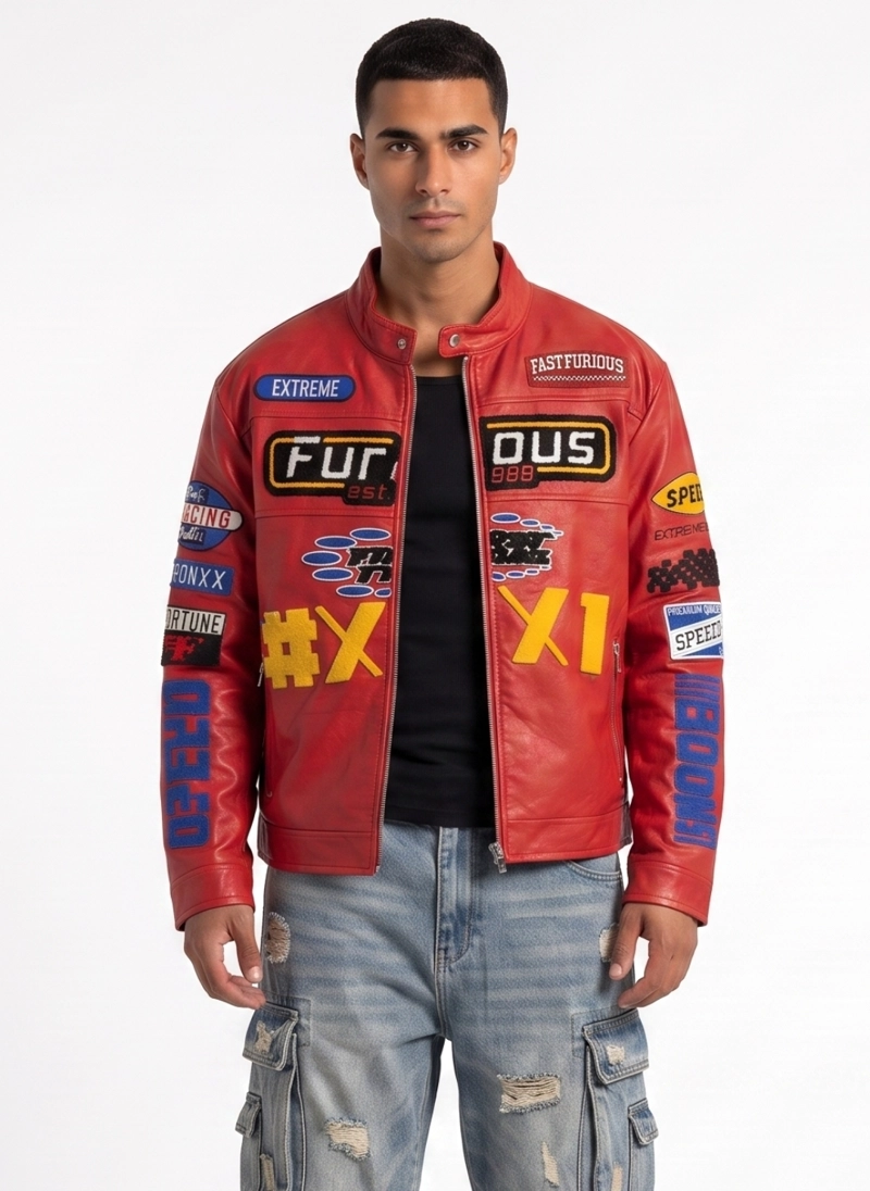 CHAQUETA ECOCUERO SOFT HOMBRE FAST & FURIOUS - 1