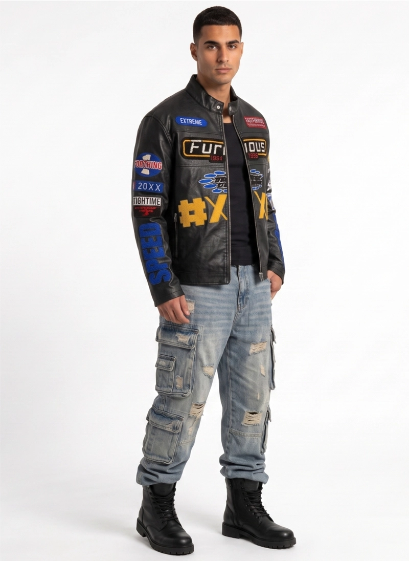 CHAQUETA ECOCUERO SOFT HOMBRE FAST & FURIOUS - 2