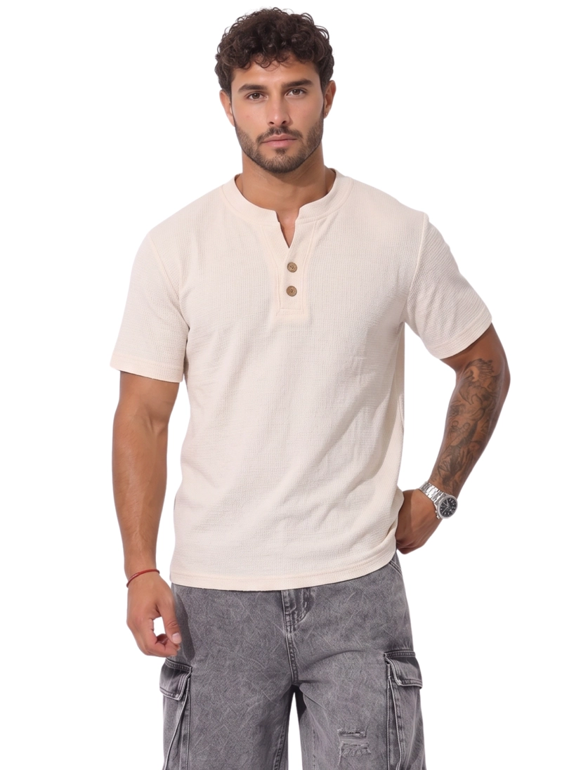 POLERA POLO HOMBRE TEXTURA VERANO DUBAI - 1