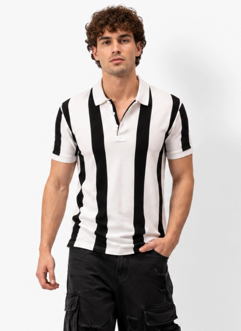 POLERA POLO ALGODON HOMBRE DANTE - 1