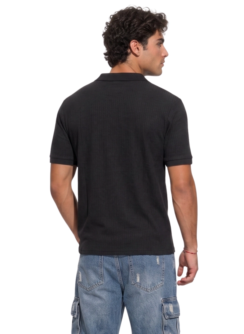 POLERA POLO TEJIDA HOMBRE NEPAL - 3