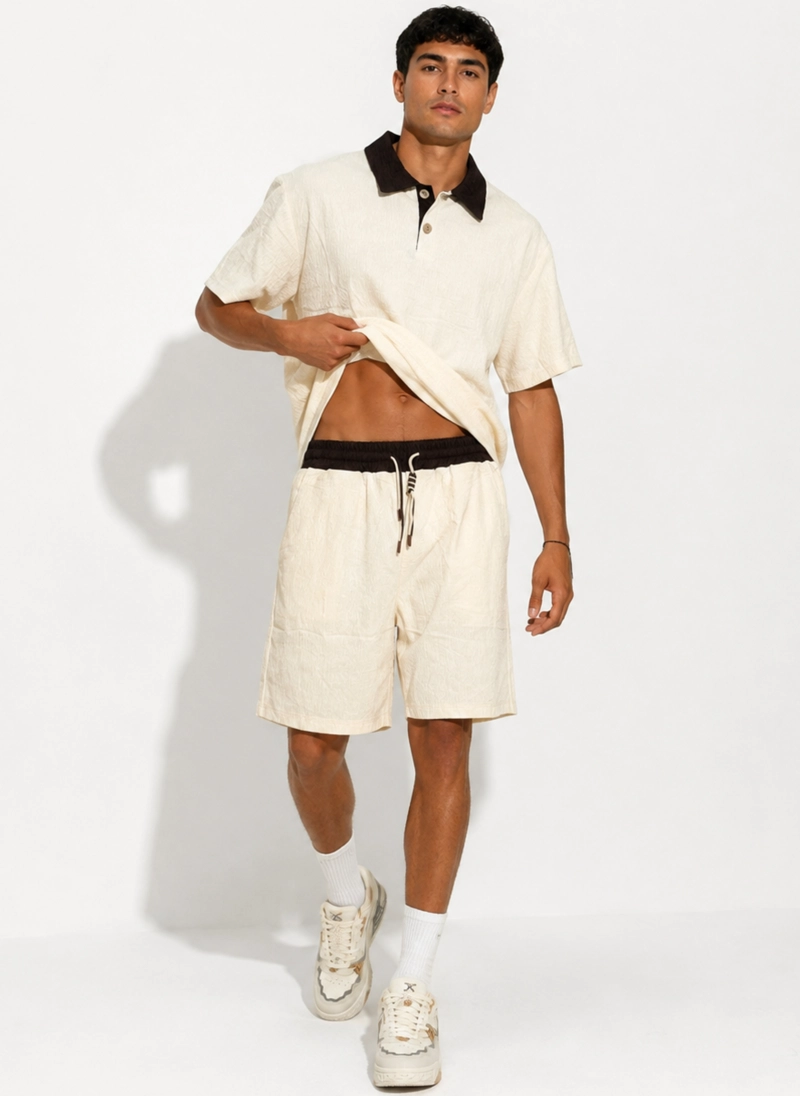 CONJUNTO POLO Y SHORT HOMBRE BALI - 1