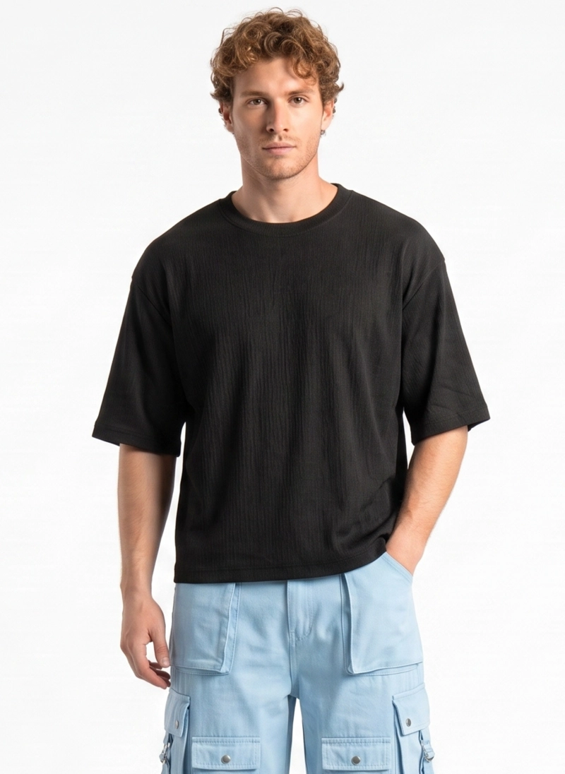 POLERA BAGGY OVERSIZED HOMBRE HANZEL - 1
