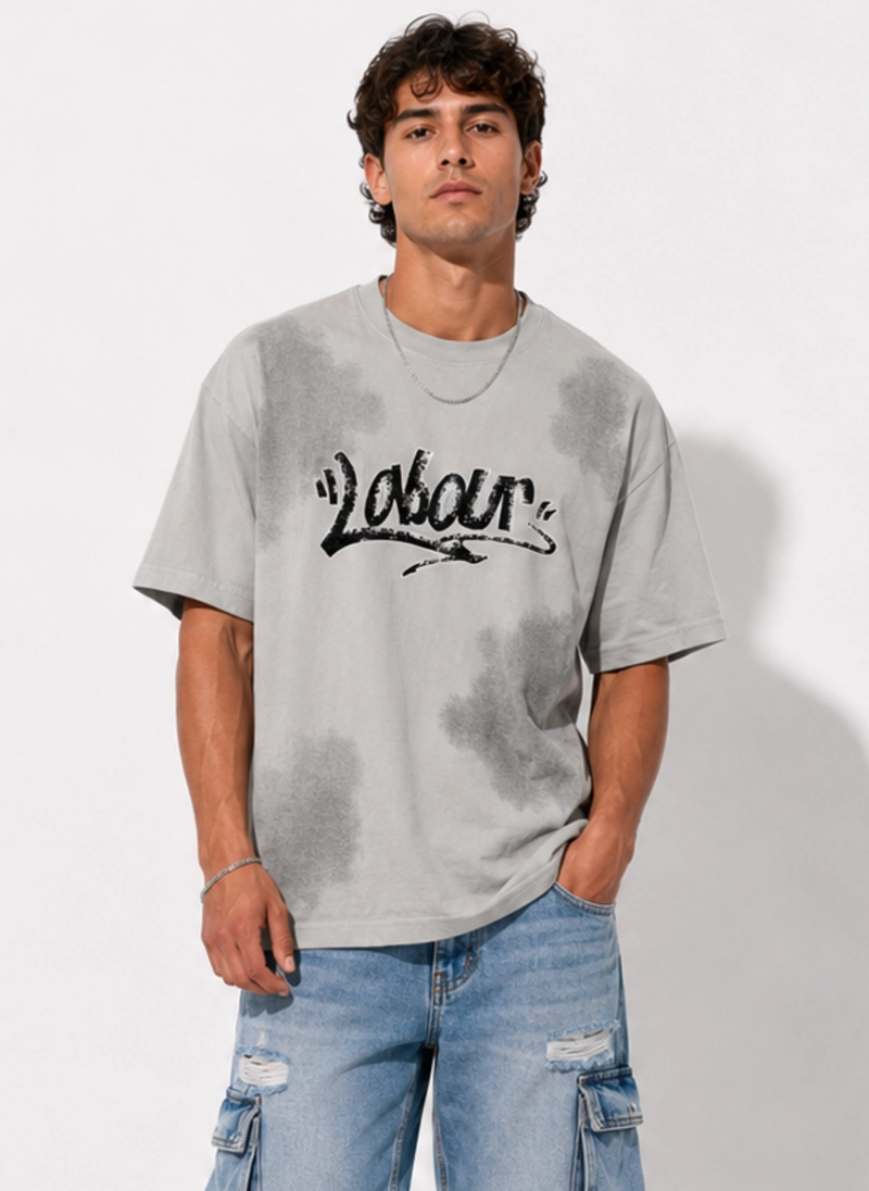 POLERA OVERSIZE DISEÑOS URBANOS HOMBRE - 2