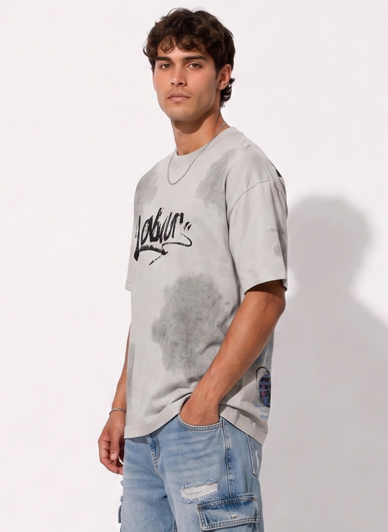 POLERA OVERSIZE DISEÑOS URBANOS HOMBRE - 4