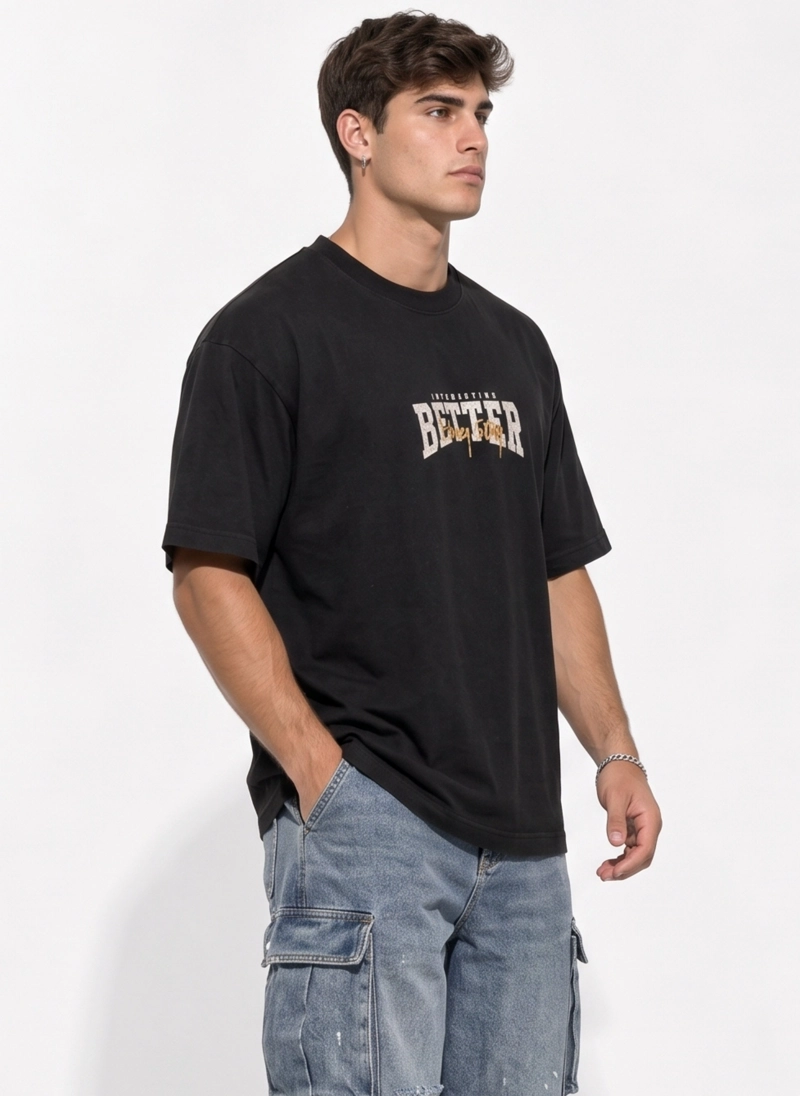 POLERA URBANA HOMBRE OVERSIZE DISEÑOS BETTER - 3