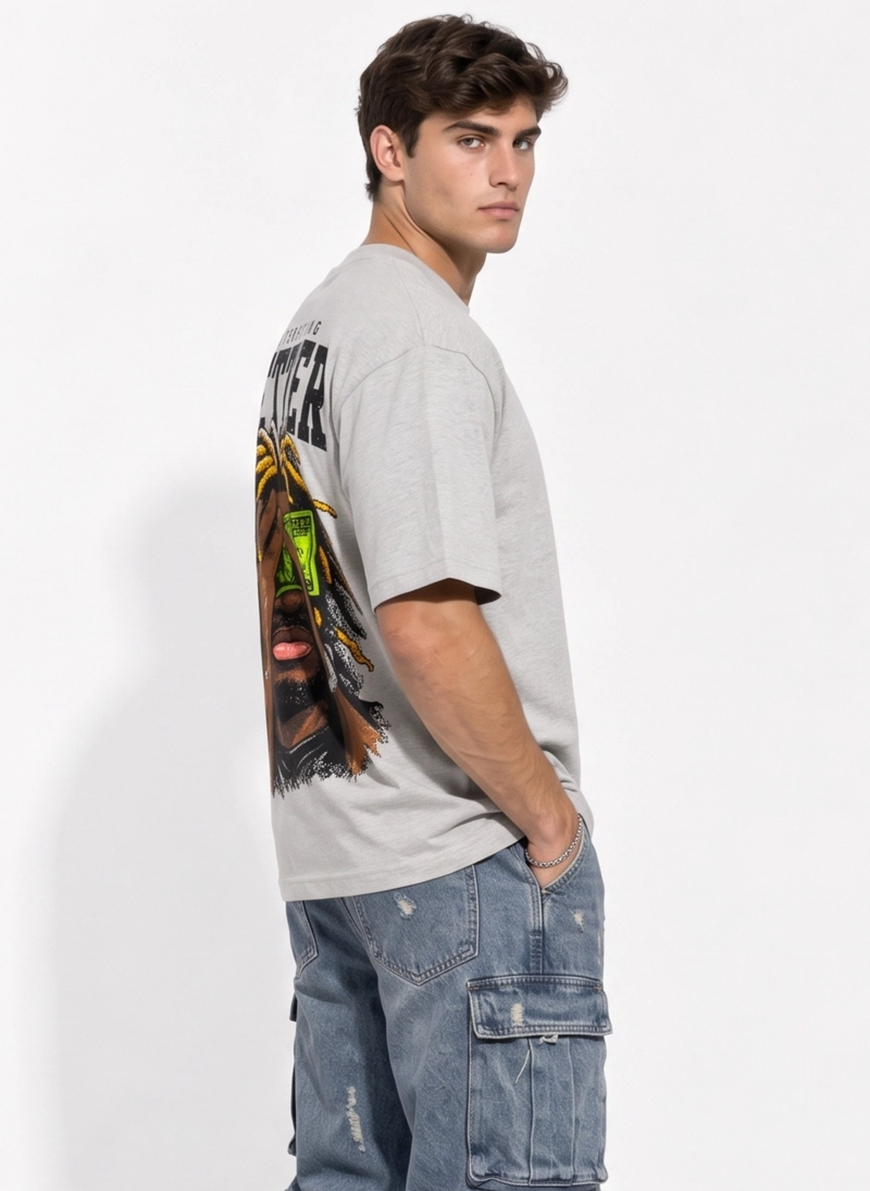 POLERA URBANA HOMBRE OVERSIZE DISEÑOS BETTER - 3