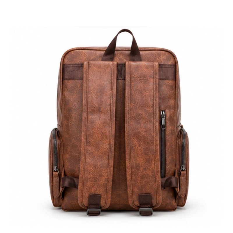 BOLSO MOCHILA ECOCUERO UNISEX BERLIN - 4
