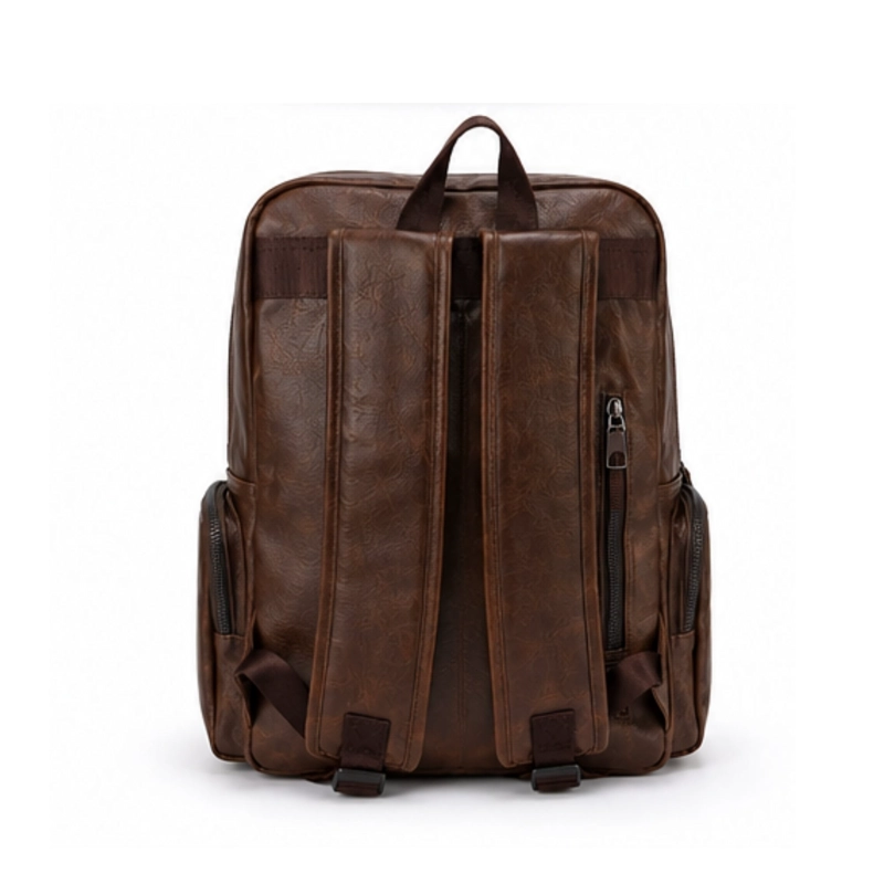 BOLSO MOCHILA ECOCUERO UNISEX BERLIN - 4