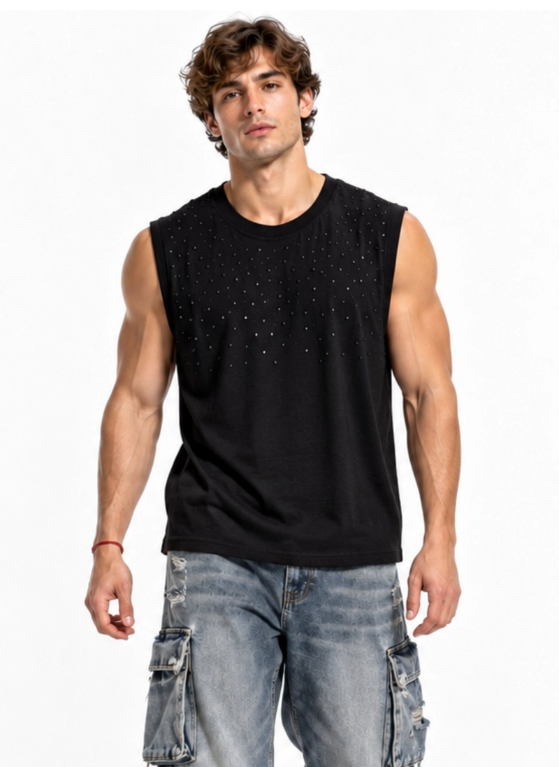 POLERA MUSCULOSA BRILLANTE HOMBRE MATEO - 1