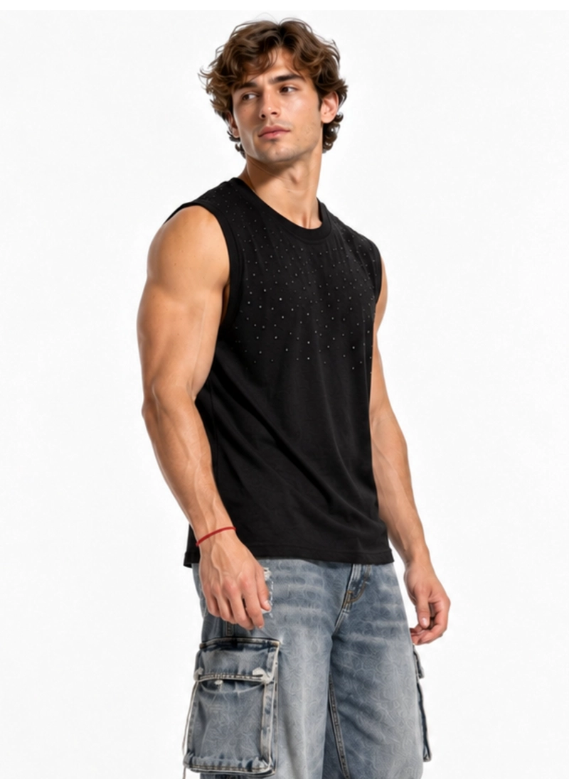 POLERA MUSCULOSA BRILLANTE HOMBRE MATEO - 2