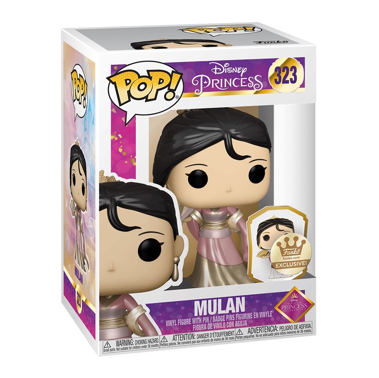FIGURA COLECCIONABLE FUNKO POP DISNEY MULAN 323 (INCLUYE PIN) - 2