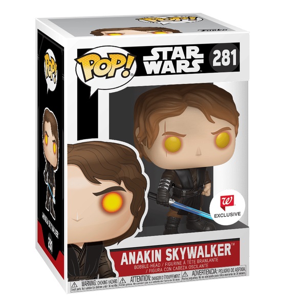 FIGURA COLECCIONABLE FUNKO POP STAR WARS ANAKIN 281 EXCLUSIVO - 2