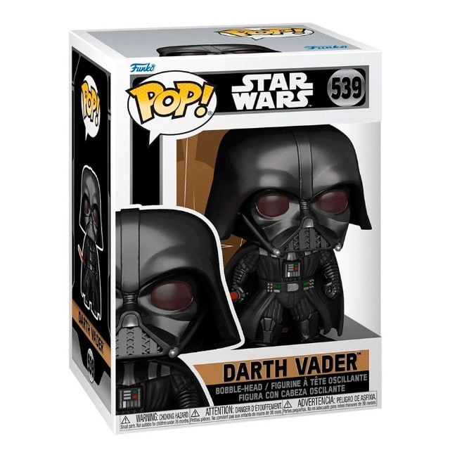 FUNKO POP STAR WARS DARTH VADER 539 CON PROTECTOR - 2