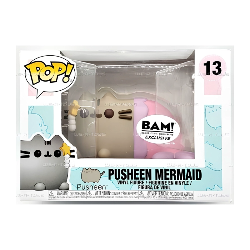 FUNKO POP PUSHEEN SIRENA 13  + PROTECTOR - 2