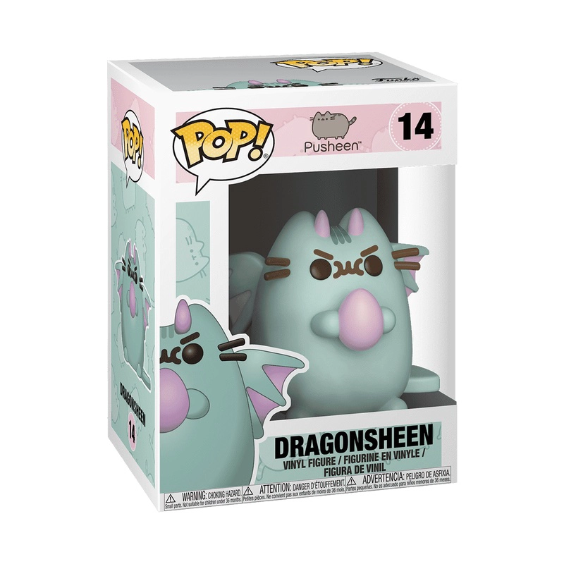 FUNKO POP  PUSHEEN – DRAGONSHEEN 14 + PROTECTOR - 2