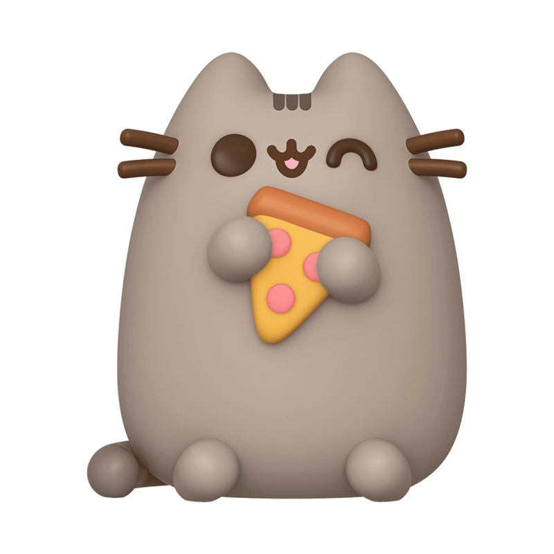 FUNKO POP PUSHEEN CON PIZZA 27 + PROTECTOR - 1