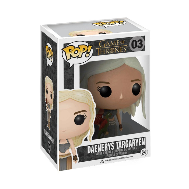 FUNKO POP GAME OF THRONES – DAENERYS TARGARYEN 03 + PROTECTOR - 2