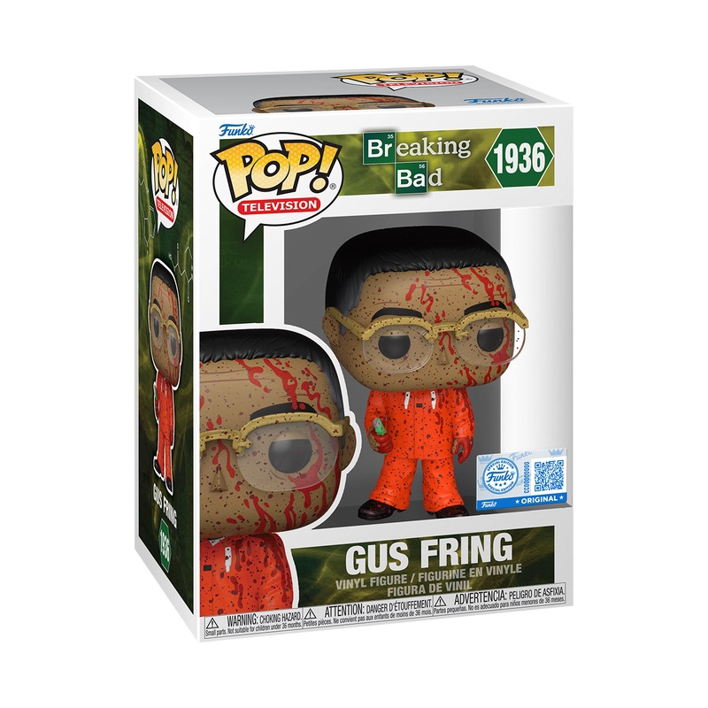 FUNKO POP BREAKING BAD – GUSTAVO FRING 1936 EXCLUSIVO + PROTECTOR - 2