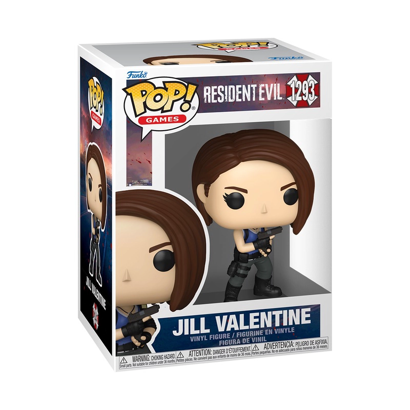 FUNKO POP RESIDENT EVIL – JILL VALENTINE 1293 + PROTECTOR - 2