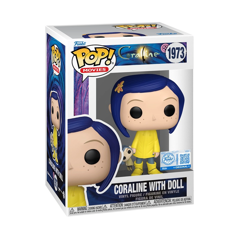 FUNKO POP CORALINE 1973 + PROTECTOR - 2