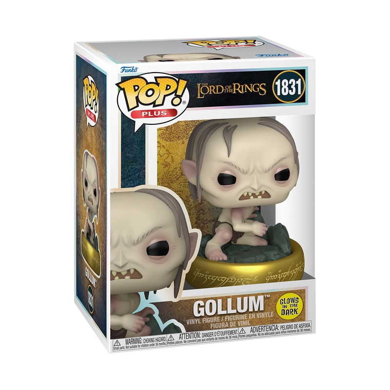 FUNKO POP EL SEÑOR DE LOS ANILLOS – GOLLUM 1831 GLOW + PROTECTOR - 3