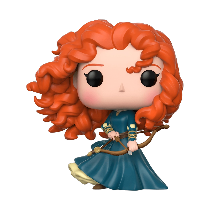 FUNKO POP DISNEY VALIENTE – PRINCESA ME RIDA 324 + PROTECTOR - 1