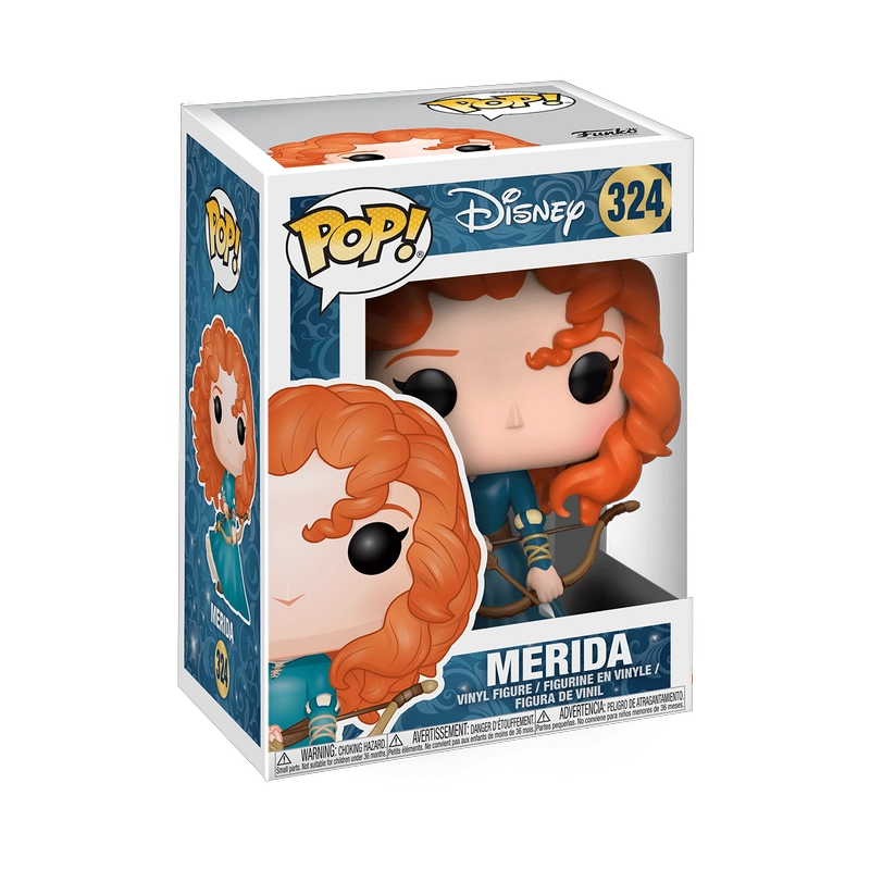 FUNKO POP DISNEY VALIENTE – PRINCESA ME RIDA 324 + PROTECTOR - 2