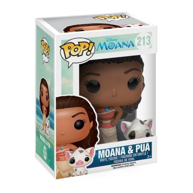 FUNKO POP DISNEY – MOANA Y PUA 213 + PROTECTOR - 2