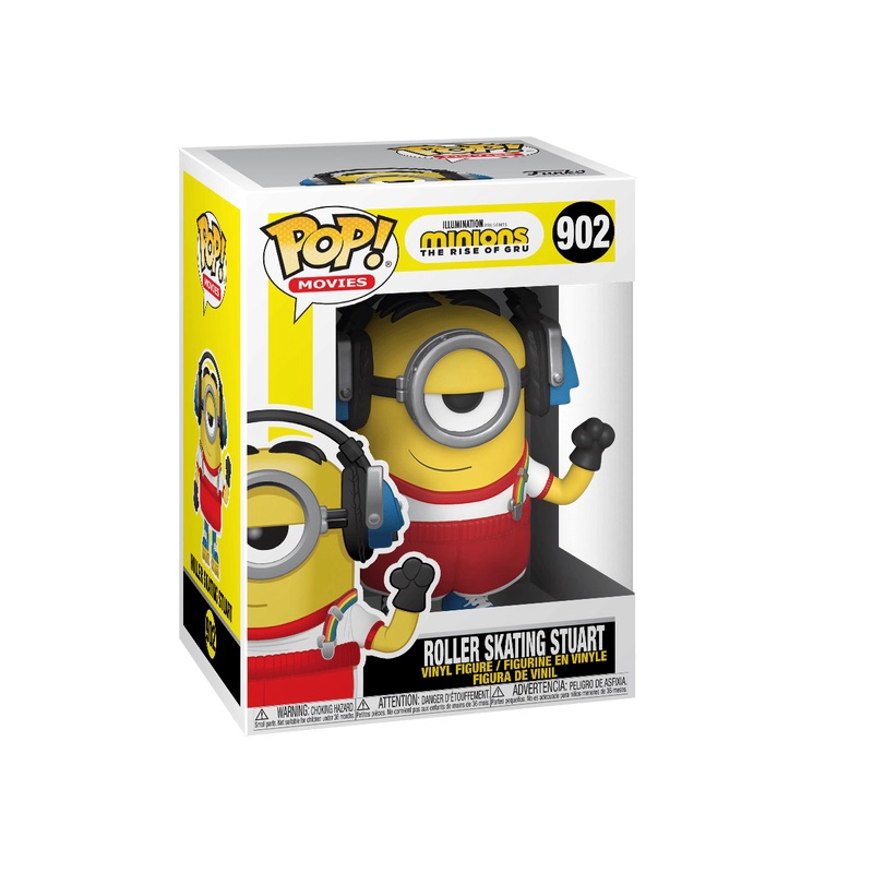 FUNKO POP MINIONS – STUART SKATER 902 + PROTECTOR - 2