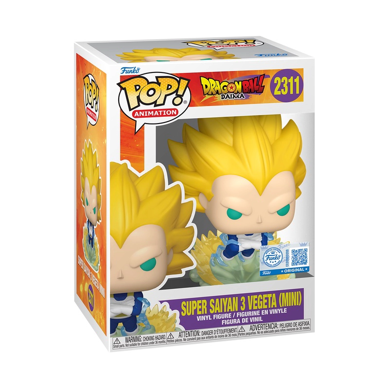 FUNKO POP DRAGON BALL DAIMA – VEGETA SUPER SAIYAJIN 3 # 2311 - 2