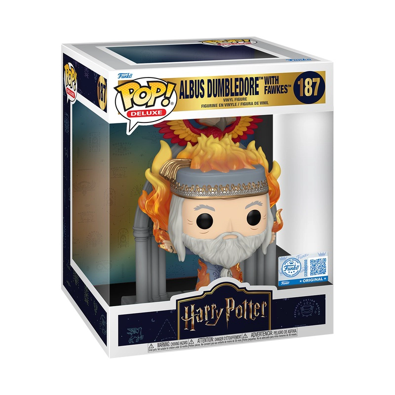 FUNKO POP HARRY POTTER – ALBUS DUMBLEDORE Y FAWKES #187 - 2