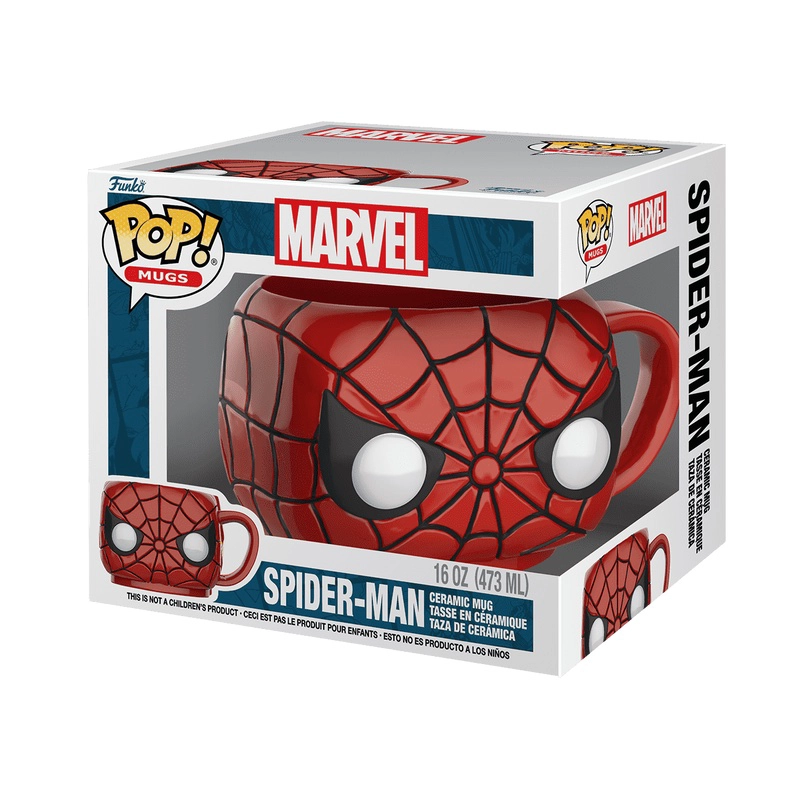 FUNKO POP MUGS (TAZA) – HOMBRE ARAÑA (SPIDERMAN) - 2