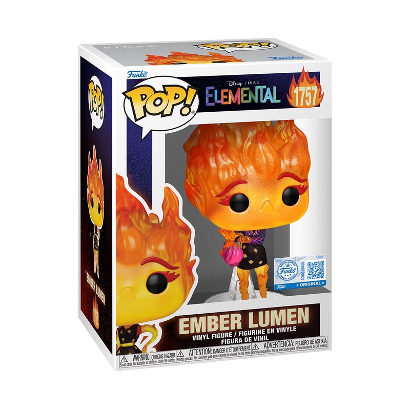 FUNKO POP ELEMENTALES – EMBER LUMEN 1757  CHASE + PROTECTOR - 2