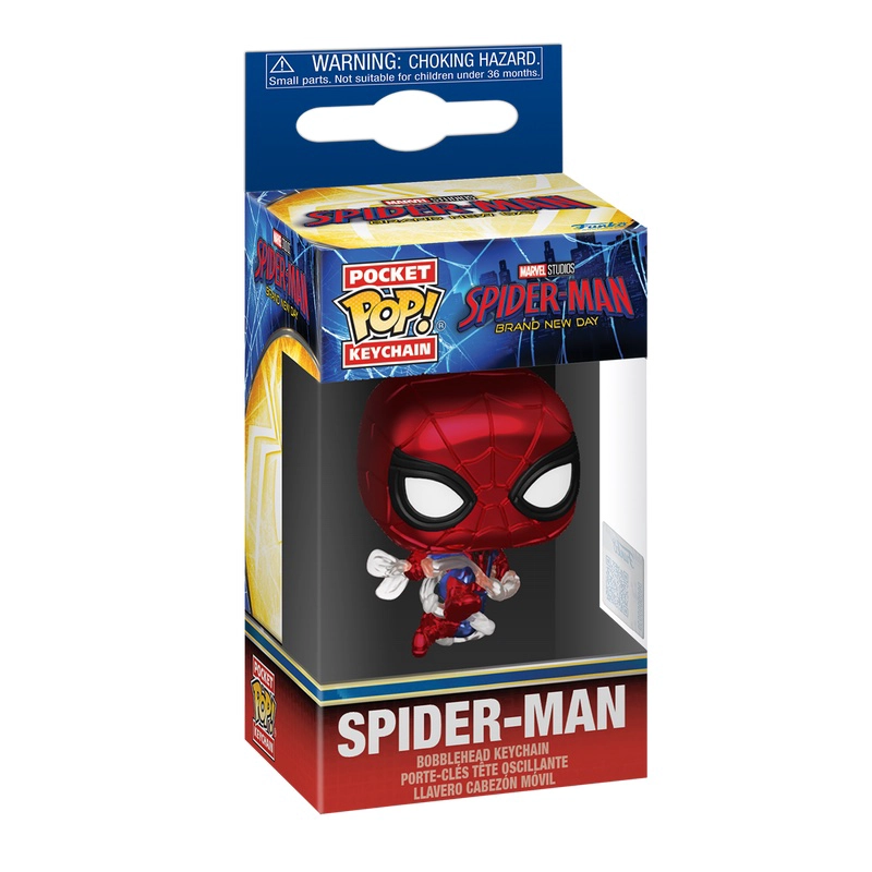 FUNKO POP BRAND NEW DAY – LLAVERO SPIDER  MAN 4 - 2